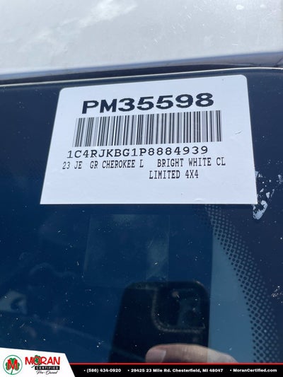 2023 Jeep Grand Cherokee L Limited 4x4