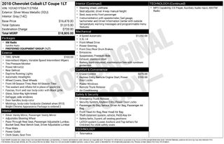 2010 Chevrolet Cobalt LT w/1LT