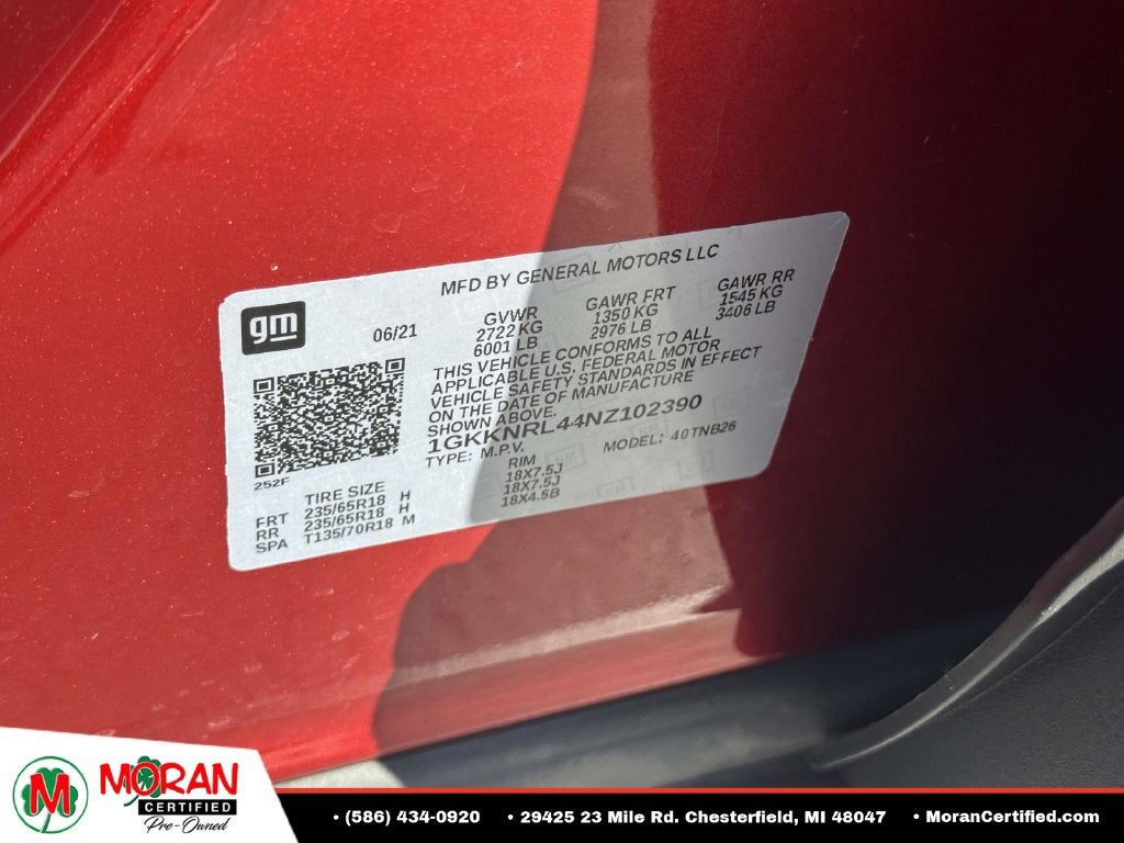 2022 GMC Acadia SLE