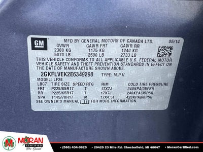 2014 GMC Terrain SLE
