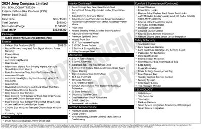 2024 Jeep Compass Limited