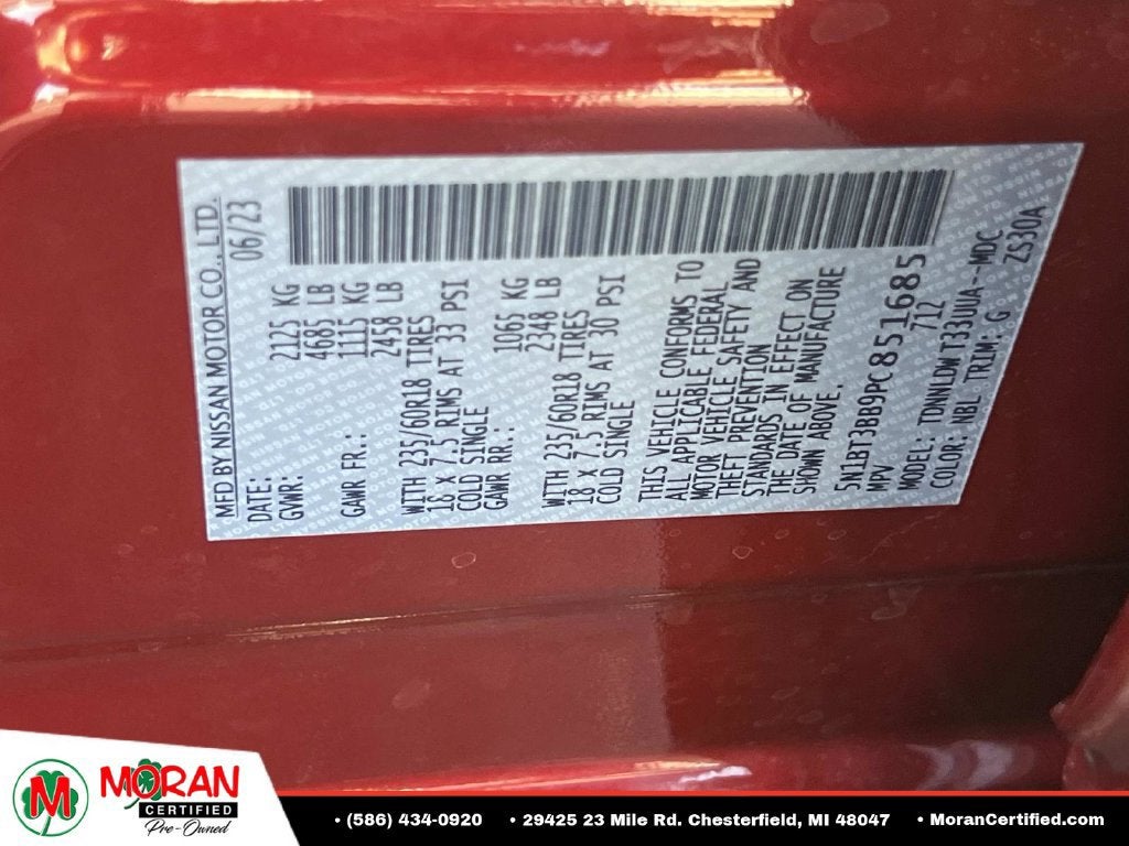 2023 Nissan Rogue SV Intelligent AWD