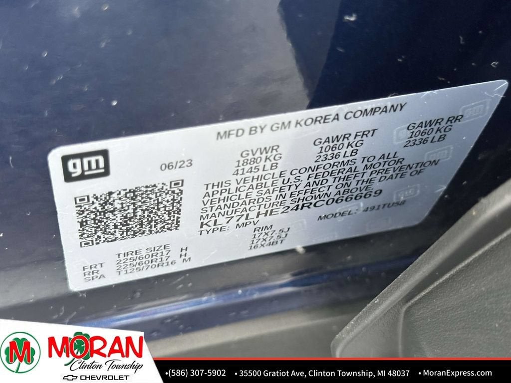 2024 Chevrolet Trax LT
