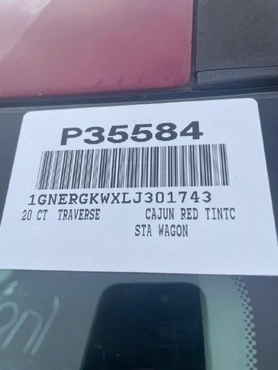 2020 Chevrolet Traverse FWD LT Cloth