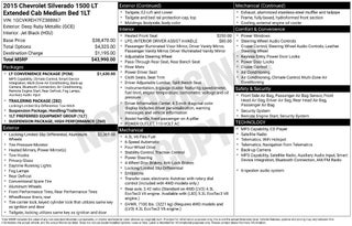 2015 Chevrolet Silverado 1500 LT LT1