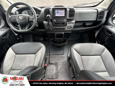 2025 RAM ProMaster 2500 Cargo Van Tradesman High Roof 159" WB w/Pass Seat