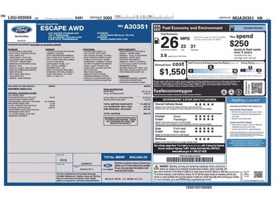 2021 Ford Escape Titanium