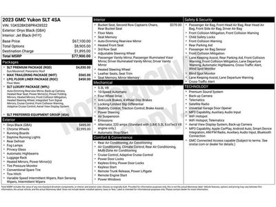 2023 GMC Yukon SLT
