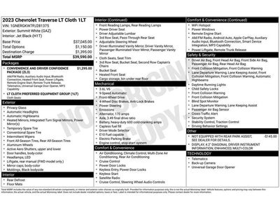 2023 Chevrolet Traverse LT 1LT