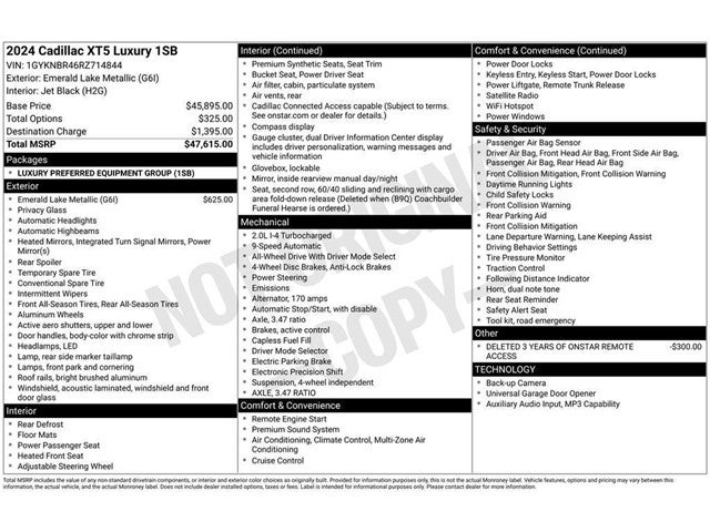 2024 Cadillac XT5 Luxury