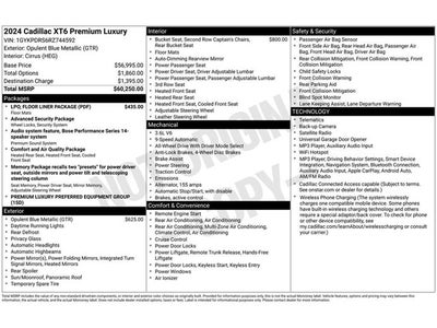 2024 Cadillac XT6 Premium Luxury