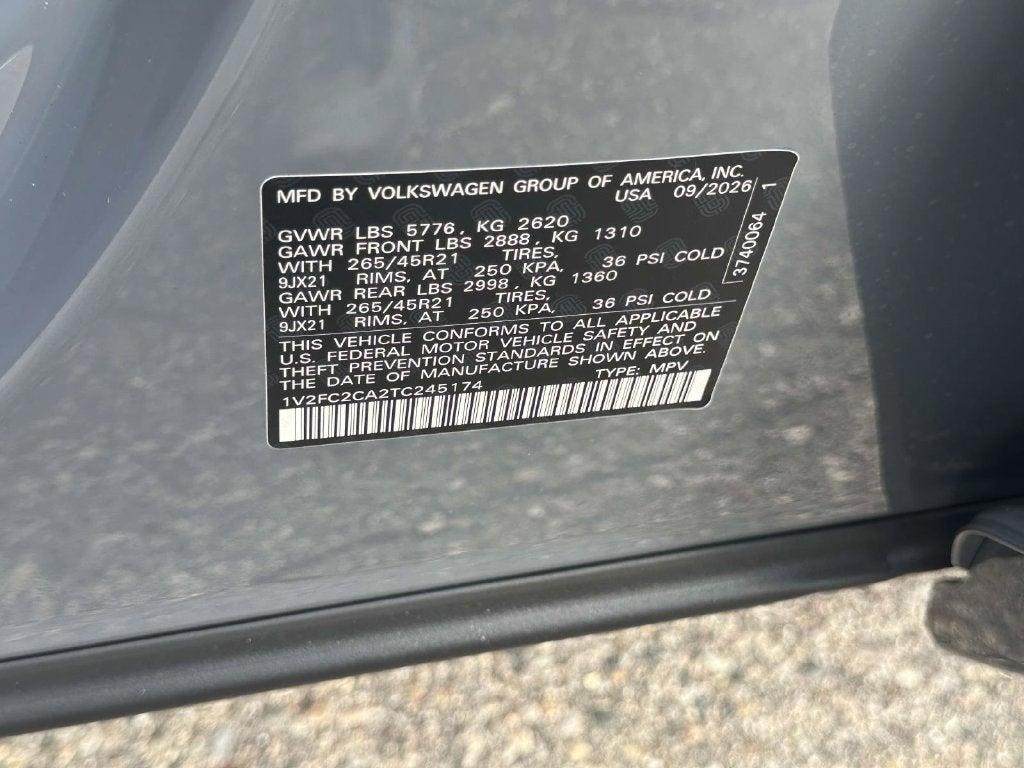 2026 Volkswagen Atlas Cross Sport SEL Premium R-Line