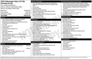 2025 Volkswagen Atlas 2.0T SEL Premium R-Line
