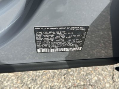 2026 Volkswagen Atlas Cross Sport SE w/Technology