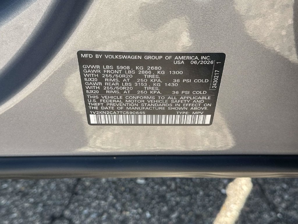 2026 Volkswagen Atlas SE w/Technology