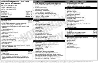 2023 Volkswagen Atlas Cross Sport 3.6L V6 SEL R-Line