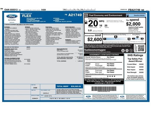 2015 Ford Flex SEL