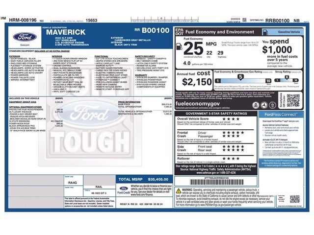 2024 Ford Maverick XLT