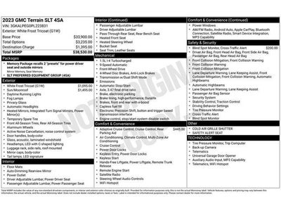 2023 GMC Terrain SLT