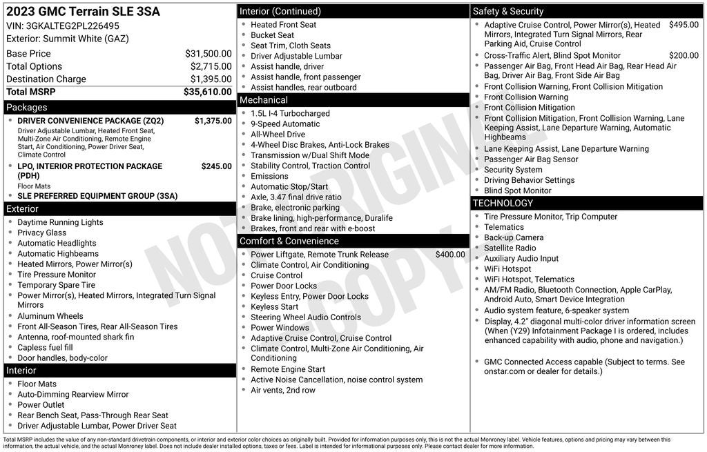2023 GMC Terrain SLE - Photo 32