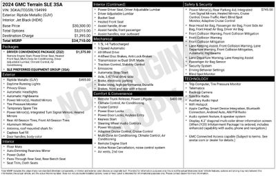 2024 GMC Terrain SLE