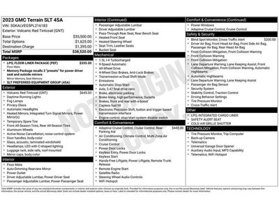 2023 GMC Terrain SLT