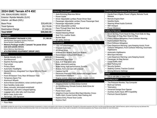 2024 GMC Terrain AT4