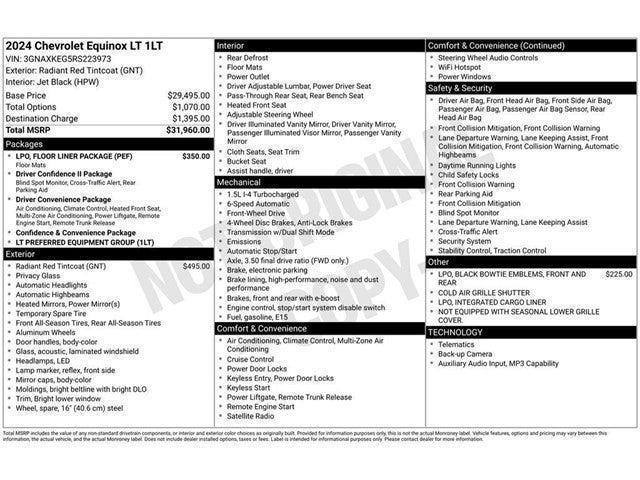 2024 Chevrolet Equinox LT