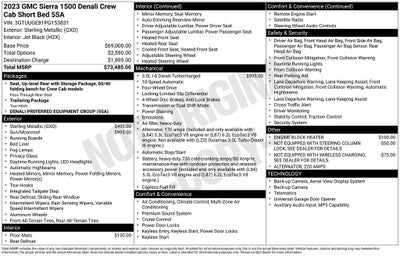 2023 GMC Sierra 1500 Denali