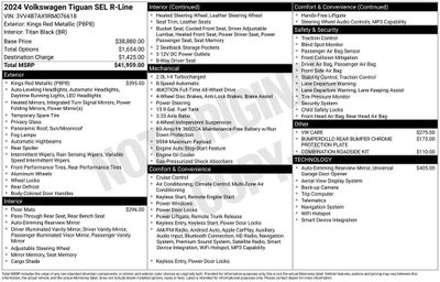 2024 Volkswagen Tiguan 2.0T SEL R-Line