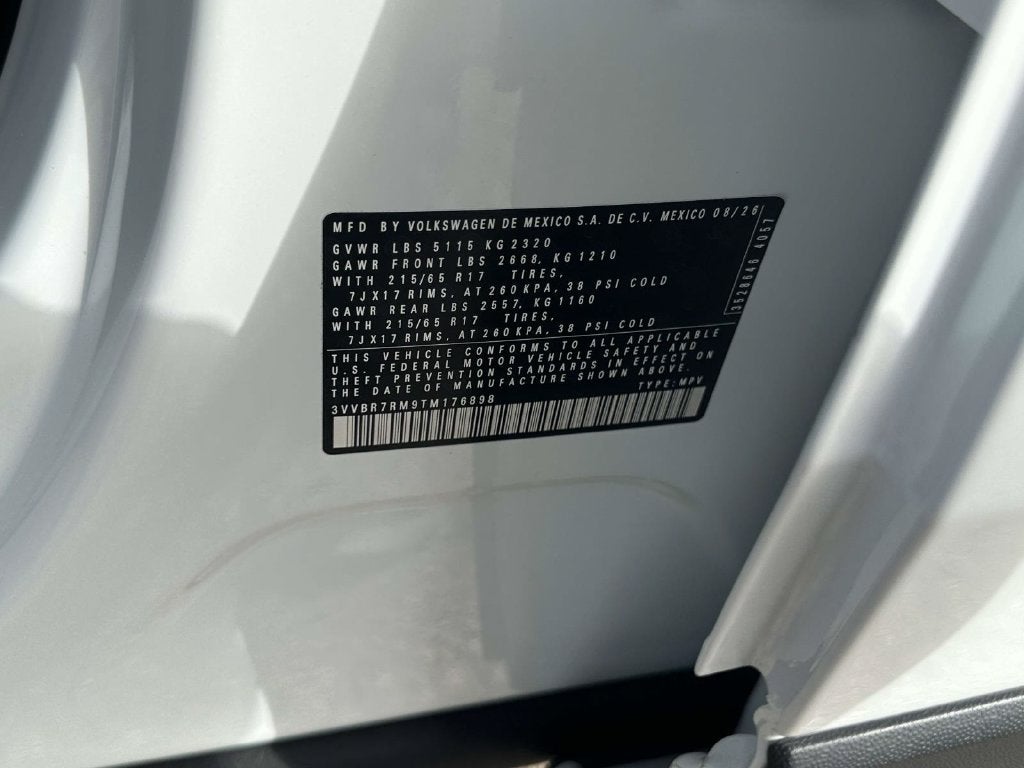 2026 Volkswagen Tiguan S