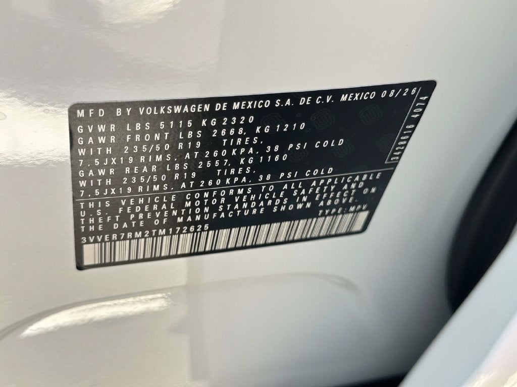2026 Volkswagen Tiguan SE