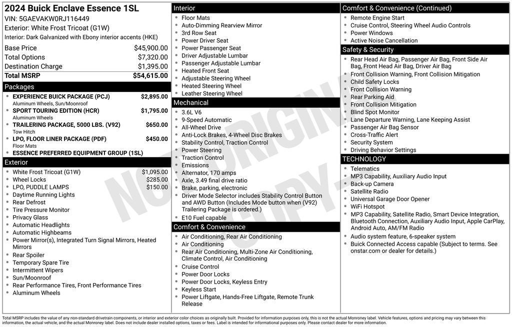 2024 Buick Enclave Essence