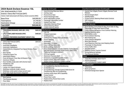 2024 Buick Enclave Essence