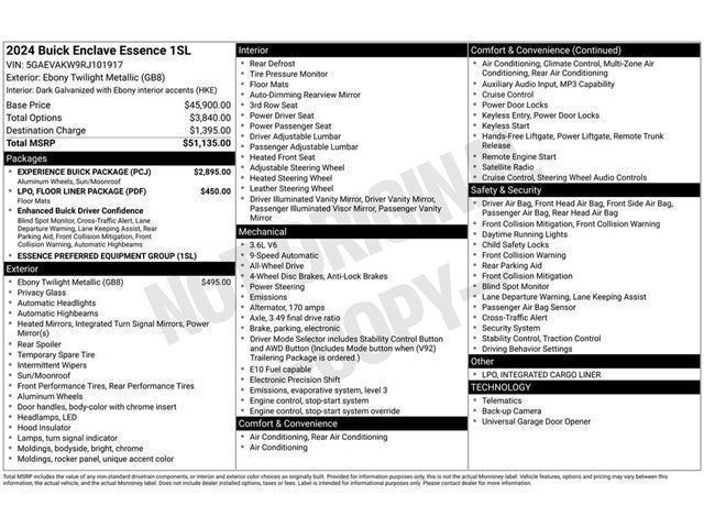 2024 Buick Enclave Essence