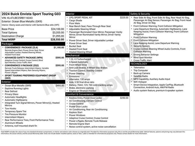 2024 Buick Envista Sport Touring