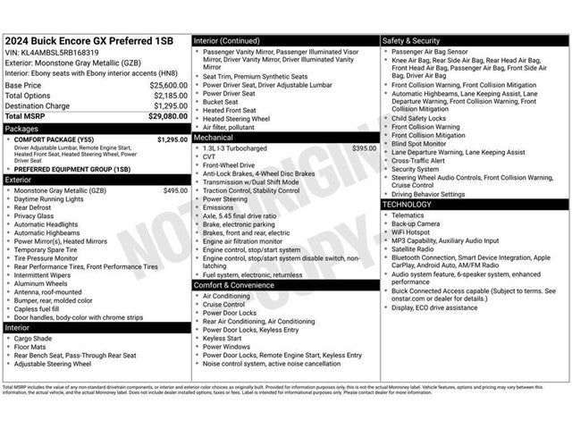 2024 Buick Encore GX Preferred