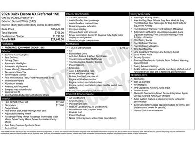 2024 Buick Encore GX Preferred