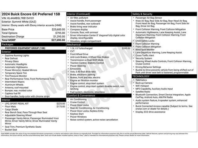 2024 Buick Encore GX Preferred