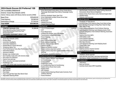 2024 Buick Encore GX Preferred