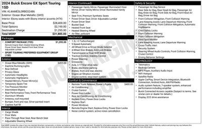 2024 Buick Encore GX Sport Touring