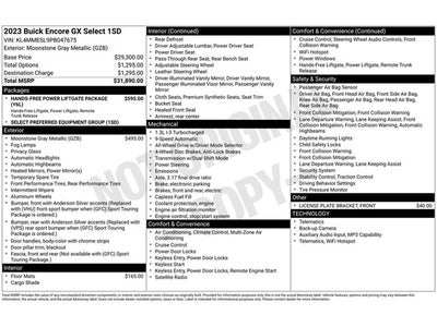 2023 Buick Encore GX Select