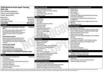 2024 Buick Envision Sport Touring