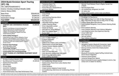 2024 Buick Envision Sport Touring