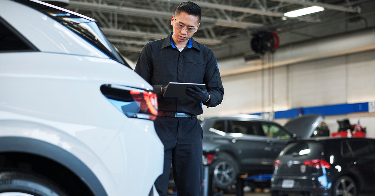 Volkswagen Service Bay